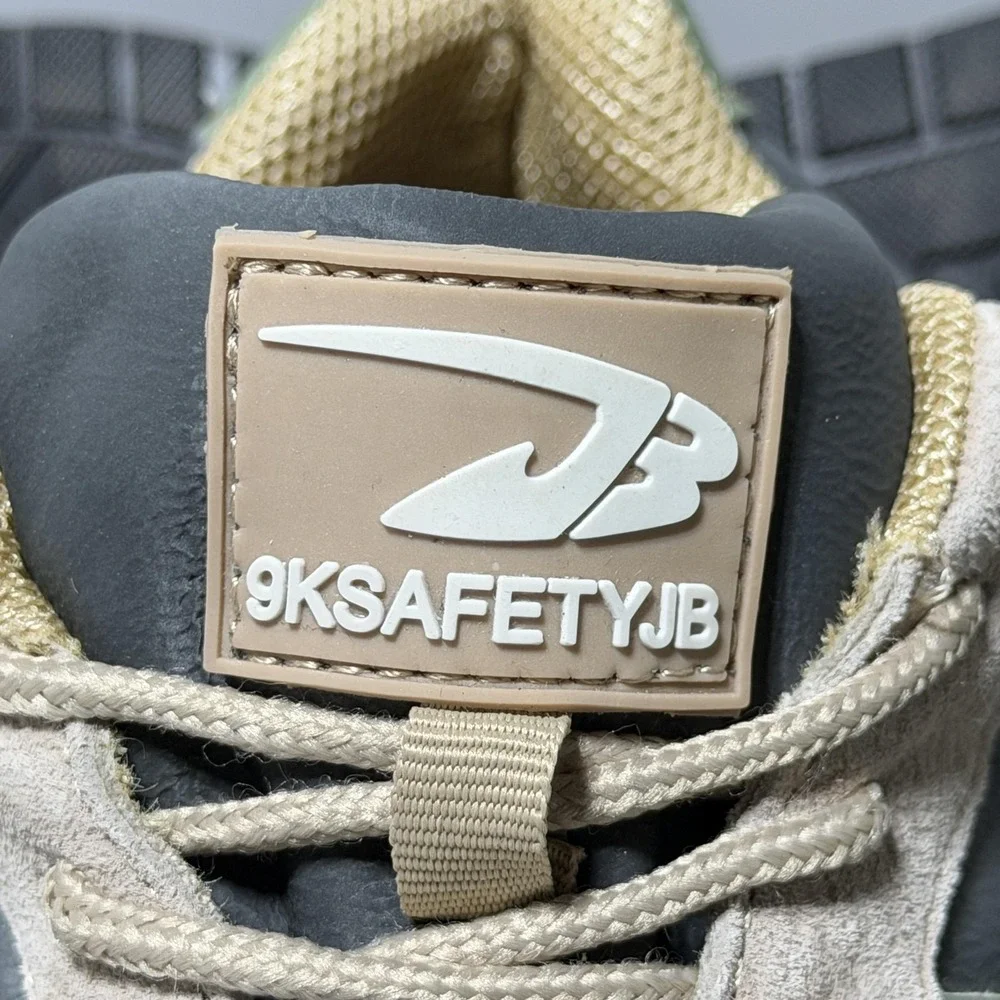 9KSAFETYJB Shoes Womens‎ Size 5.5 Work Safety Sneakers Athletic Mesh Steel Toe